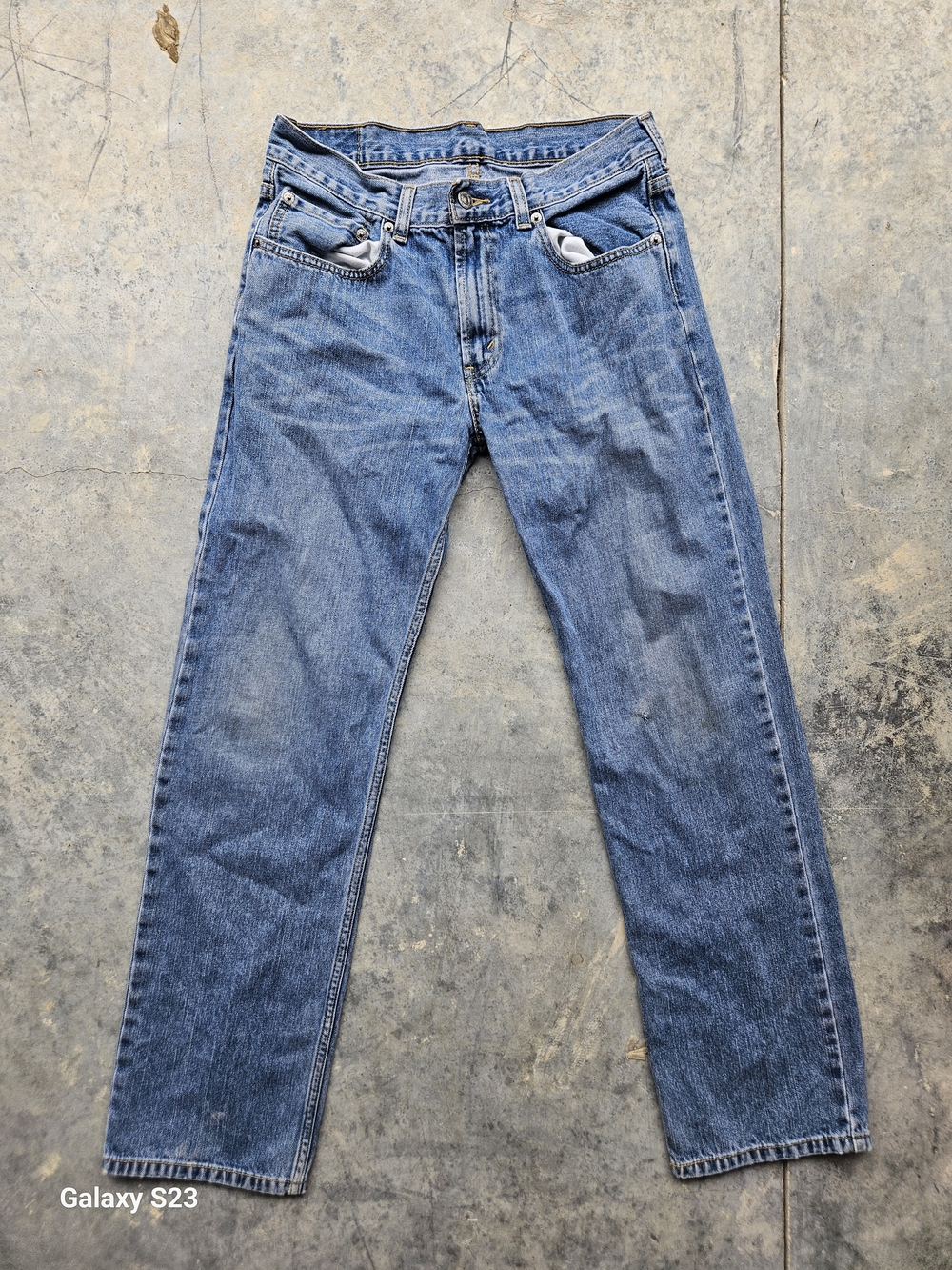 Levi’s 514 Straight Fit Jeans Men’s 30x30 Blue Denim Classic Casual Pants